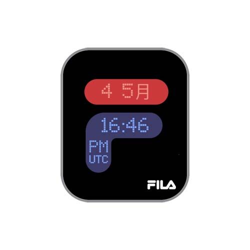FILA斐乐简约数字表盘