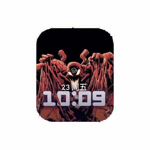 毒液数字人像表盘