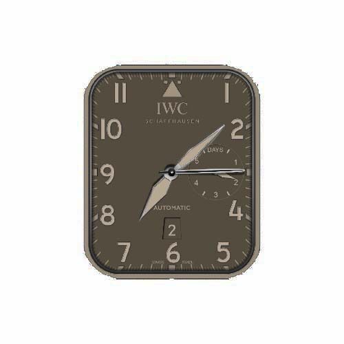 IWC万国数字指针表盘