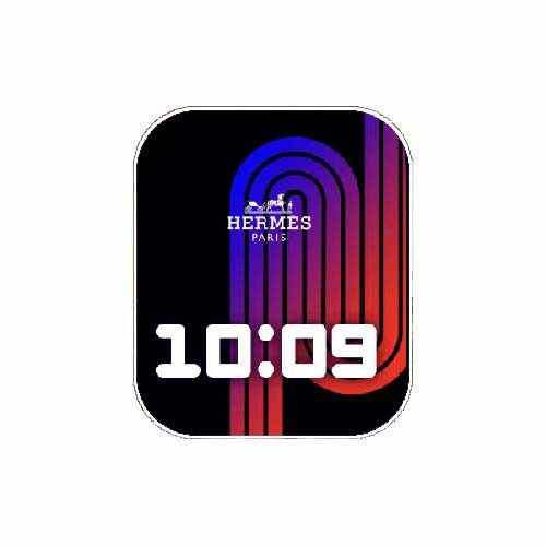 HERMES爱马仕数字人像表盘