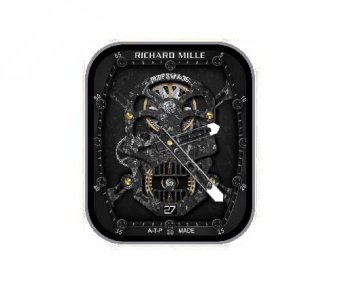 RICHARD MILLE理查德米勒骷髅头数字指针表盘