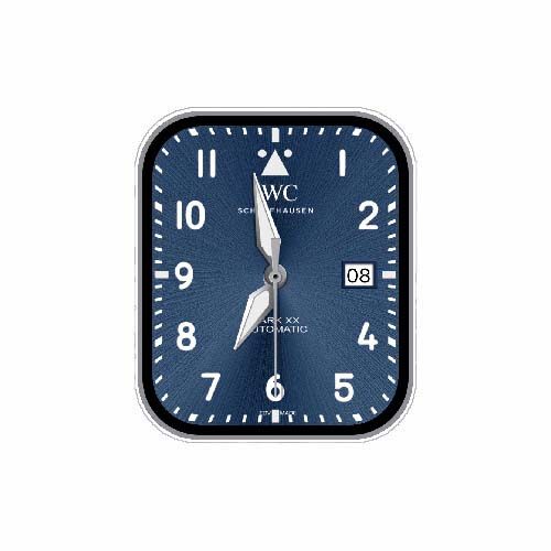 IWC万国数字指针表盘