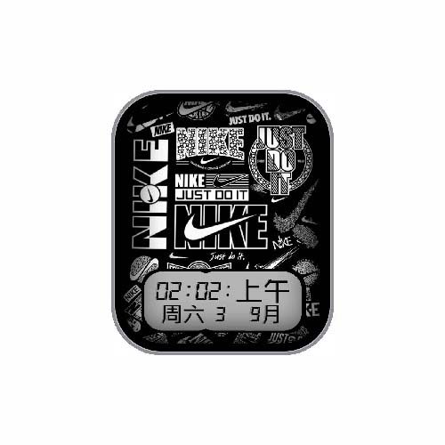 NIKE耐克数字运动表盘