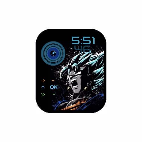 七龙珠悟空数字运动环表盘