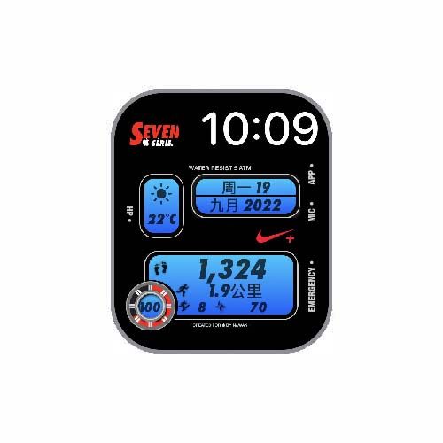 NIKE耐克数字运动S7表盘