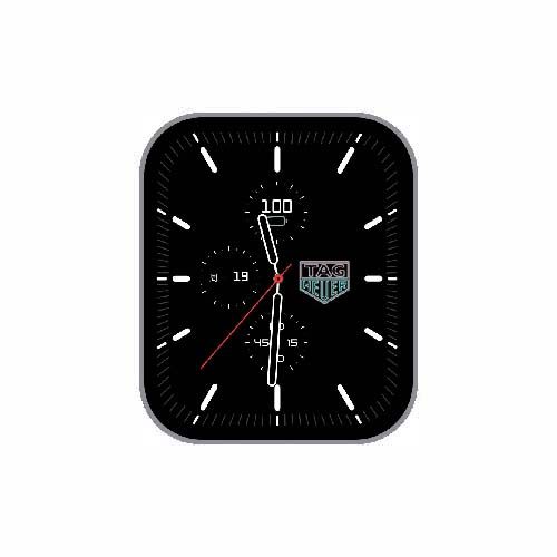 Tag Heuer泰格豪雅数字指针表盘