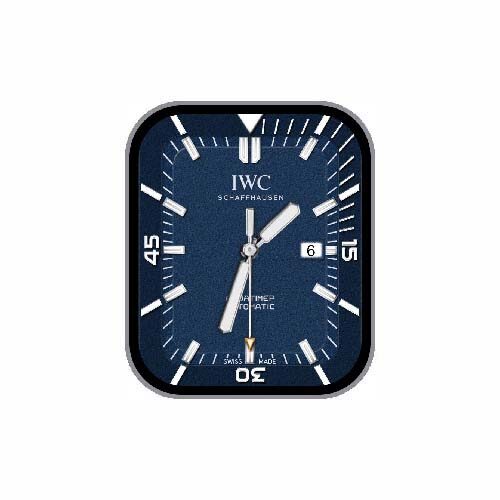 IWC万国数字指针表盘