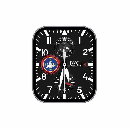 IWC万国数字指针表盘
