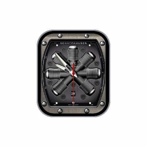 IWC万国数字指针表盘