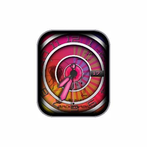 简约数字指针表盘