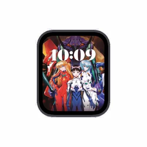 EVA数字人像表盘