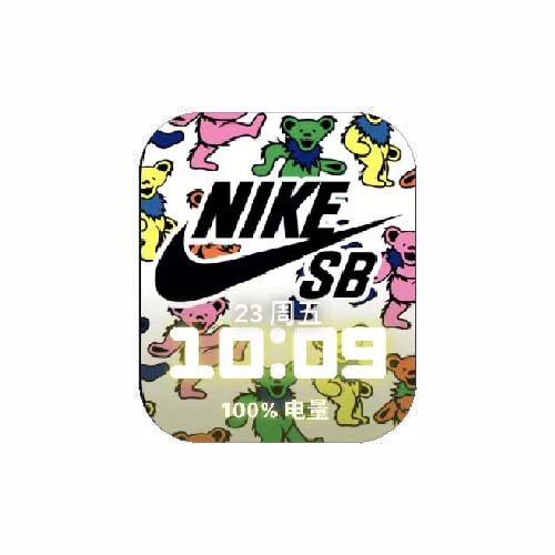 NIKE耐克数字人像表盘