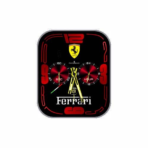 FERRARI法拉利数字指针表盘