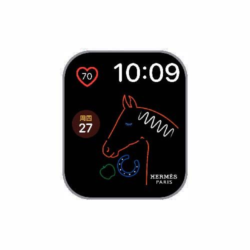 HERMES爱马仕数字心率S7表盘