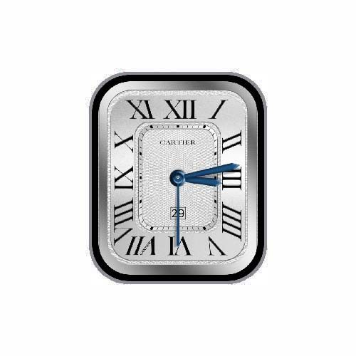 CARTER卡地亚数字指针简约表盘