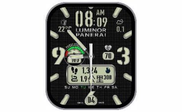 沛纳海PANERAI Luminor数字指针表盘