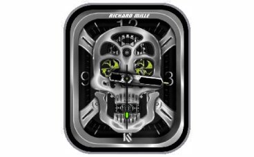 RICHARD MILLE理查德米勒骷髅头数字指针表盘