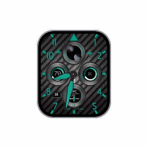 IWC万国数字指针表盘