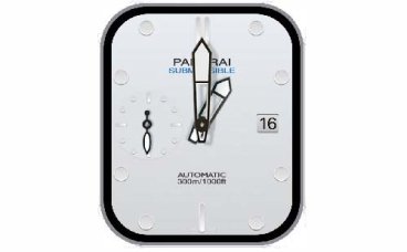 沛纳海PANERAI 数字指针表盘