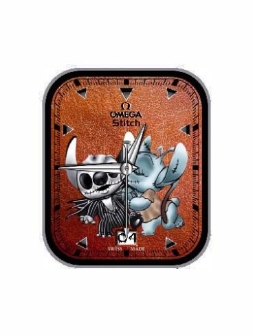 OMEGA欧米茄史迪奇数字指针表盘