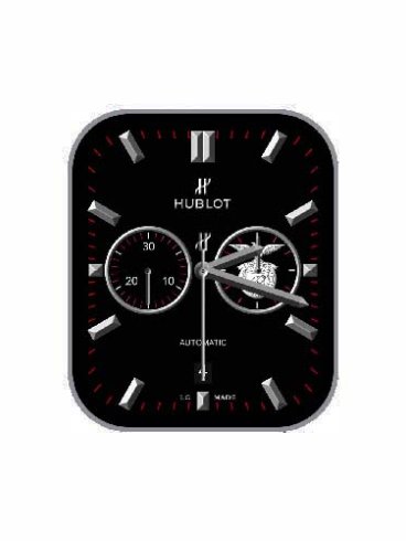 HUBLOT宇舶数字指针机械表盘