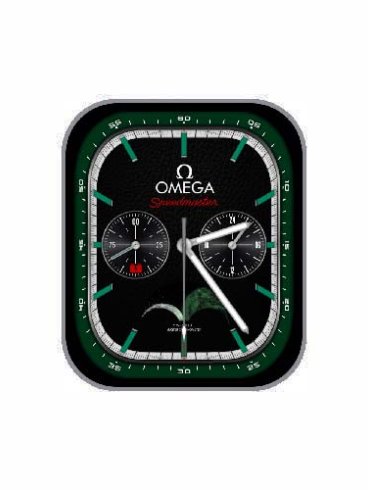 OMEGA欧米茄数字指针表盘