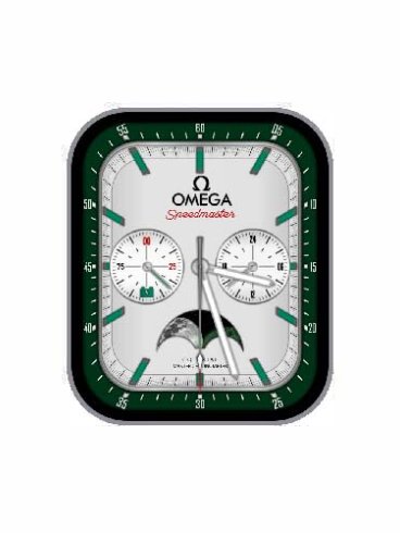 OMEGA欧米茄数字指针表盘