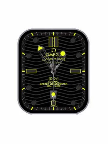 OMEGA欧米茄数字简约表盘