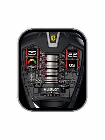 HUBLOT宇舶数字指针机械表盘