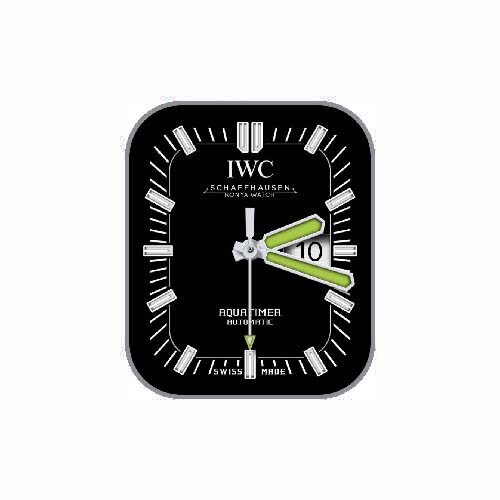 IWC万国数字指针简约表盘