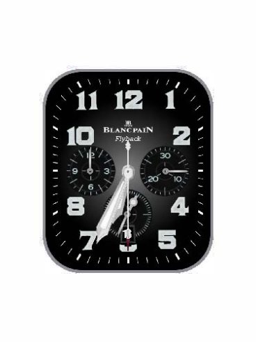 BLANCPAIN宝珀数字指针月相表盘