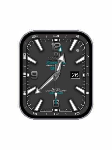 OMEGA欧米茄数字指针表盘