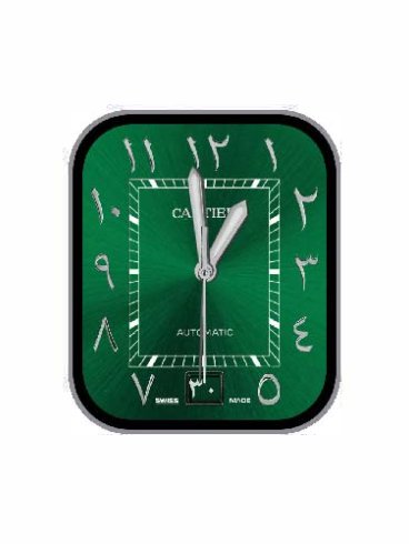 CARTIER卡地亚数字指针S8表盘