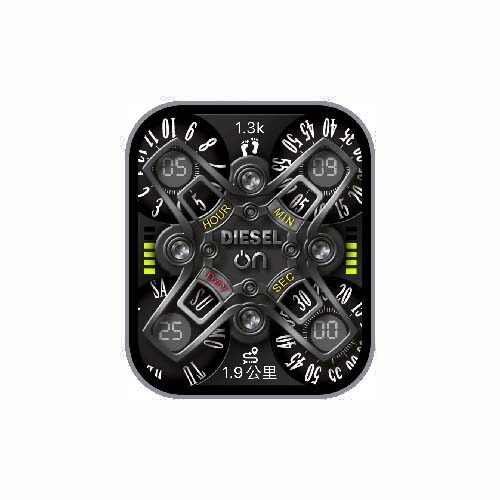 DIESEL多功能数字表盘
