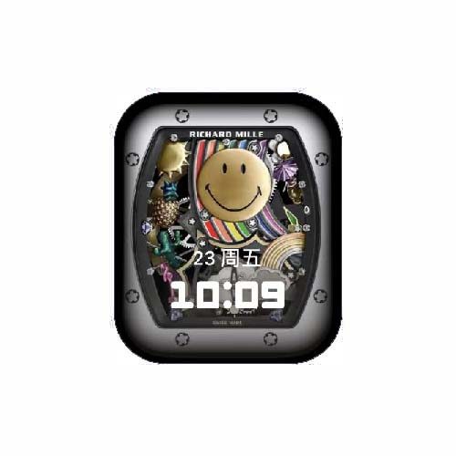 RICHARD MILLE理查德米勒笑脸数字人像表盘