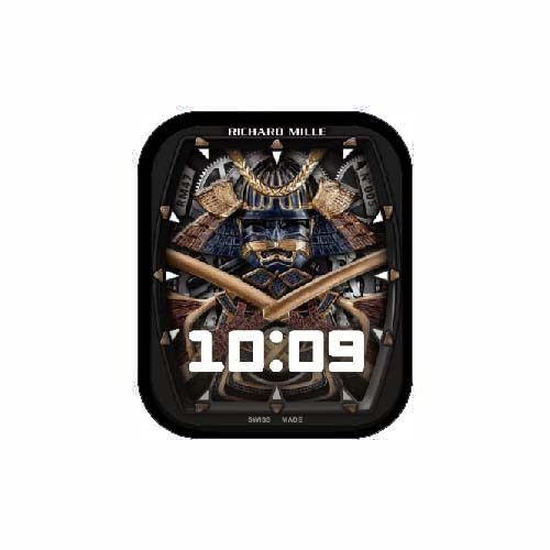 RICHARD MILLE理查德米勒黑武士数字人像表盘