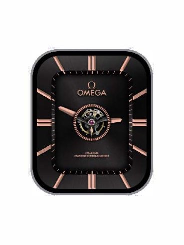 OMEGA欧米茄数字指针表盘