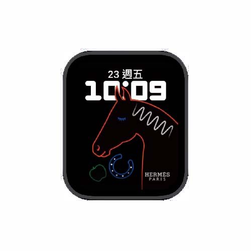 HERMES爱马仕数字人像表盘