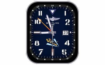 百年灵BREILING数字指针表盘