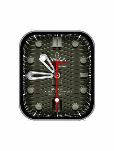 OMEGA欧米茄数字指针表盘