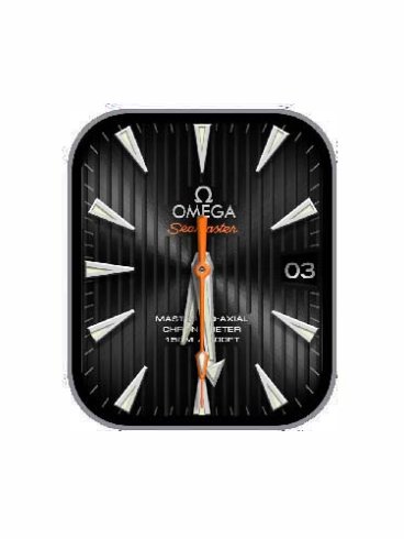 OMEGA欧米茄数字指针表盘