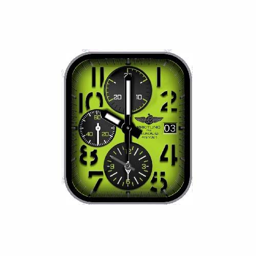 百年灵BREILING数字指针表盘