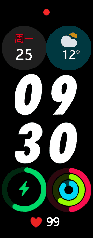 Xiaomi Smart Band 7 手表表盘