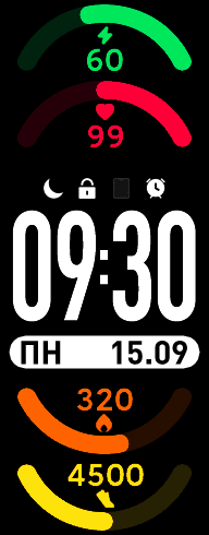 Xiaomi Smart Band 7 手表表盘