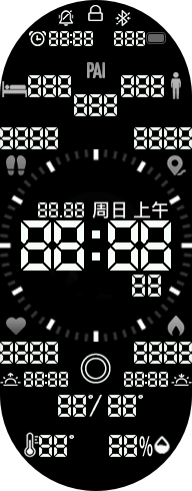 Xiaomi Smart Band 7 手表表盘