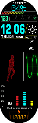 Xiaomi Mi Band 6 手表表盘