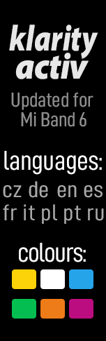 Xiaomi Mi Band 6 手表表盘