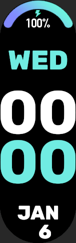 Xiaomi Mi Band 6 手表表盘