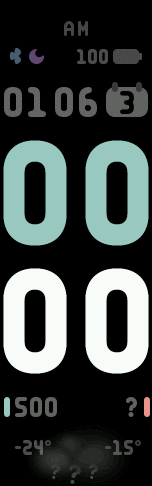 Xiaomi Mi Band 6 手表表盘