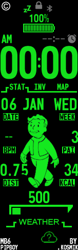 Xiaomi Mi Band 6 手表表盘